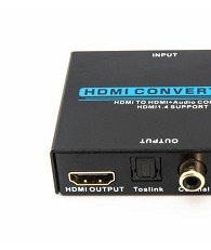 Конвертер/Репитер HDMI в HDMI+Audio (3.5 stereo, RCA+Toslink, Coaxial) VConn