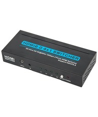 HDMI переключатель HDMI switch 4x1 с ДУ управлением (4Kx2K, 3D) VConn версия 2.0