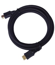 HDMI-HDMI кабель VConn в нейлоне with Ethernet, версия 2.0, 1м