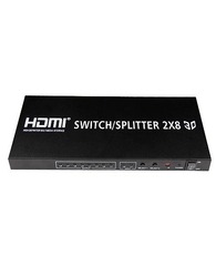 HDMI переключатель/Разветвитель HDMI Switch/Splitter VConn 2x8 (4Кх2К, 3D)