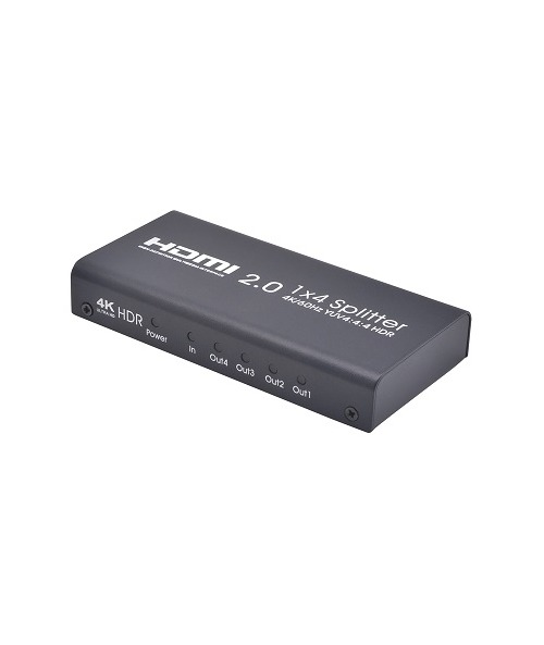 HDMI разветвитель HDMI splitter VConn 1x4 (4Кх2К, 3D) версия 2.0